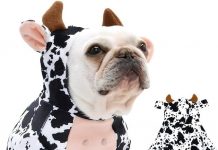 DELIFUR Dog Halloween Cow Costume Review: Adorable & Worth It for Medium Dogs?