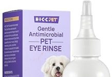 HICC PET Dog Eye Drops Review: Effective Solution for Eye Infections, Allergies & Tear Stains
