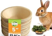 Raj Disposable Palm Leaf Bowls Review: Eco-Friendly, Safe, and Practical for Small Pets