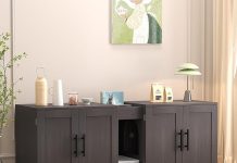 Gaomon Double Room Litter Box Enclosure Review: Stylish, Practical Cat Furniture Worth It?