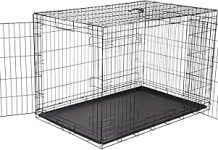 Amazon Basics Foldable Dog Crate Review: Is It Worth the Investment for Large Dogs?