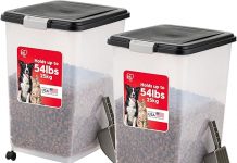 IRIS USA Airtight Dog Food Storage Container Review: Freshness, Mobility & Practicality Evaluated