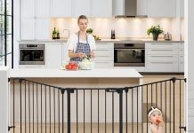 COMOMY 80″ Extra Wide Baby Gate Review: Is It the Ultimate Pet & Baby Safety Solution?