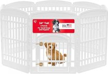 IRIS USA 34″ 8-Panel Dog Playpen Review: Is It Worth the Investment for Small Dogs?