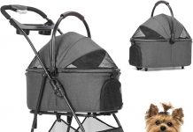 Pet Stroller Review: Is This 4-Wheel Cart the Best Choice for Your Small Dog or Cat?