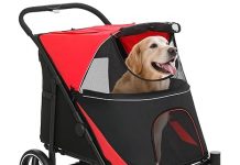 PawHut Dog Stroller Review: Is It Worth the Price for Large & Medium Dogs?